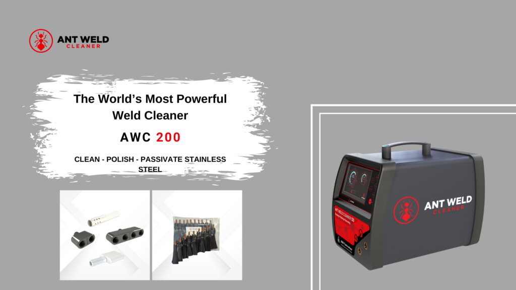 Weld Cleaner - the world's most powerful weld cleaner - AWC 200
